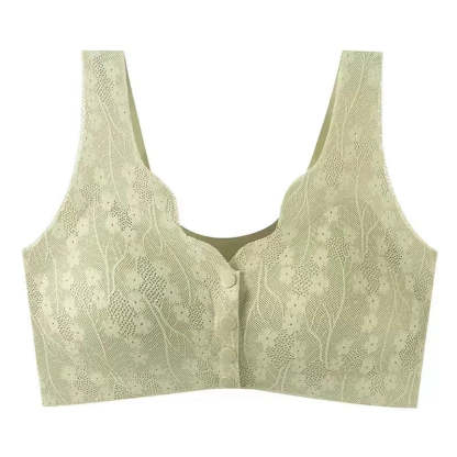🌸Wygodny koronkowy biustonosz na guziki Plus Size🎁