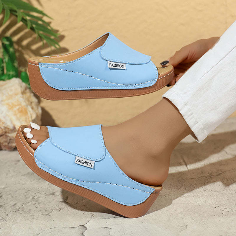 【EU 36-43】👡Damskie sandały z grubym dnem w kształcie rybich ust
