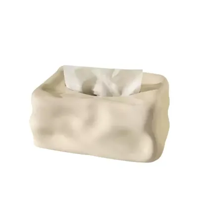 ins kreatywne ceramiczne pudełko na chusteczki salon wysokiej klasy lekkie luksusowe pudełko na chusteczki lodowiec wysokiej klasy domowe pudełko na serwetki