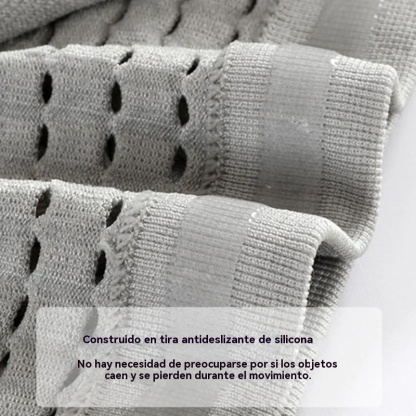 Riñonera oculta transpirable de punto multifuncional