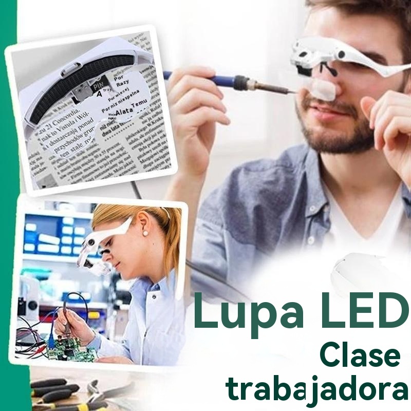 Lupa LED de trabajo