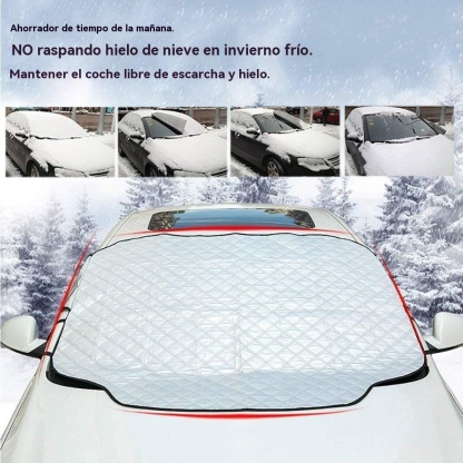 Cubierta magnética para parabrisas de coche