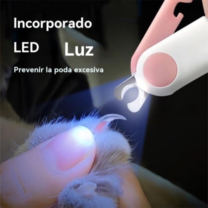 Cortaúñas LED para mascotas