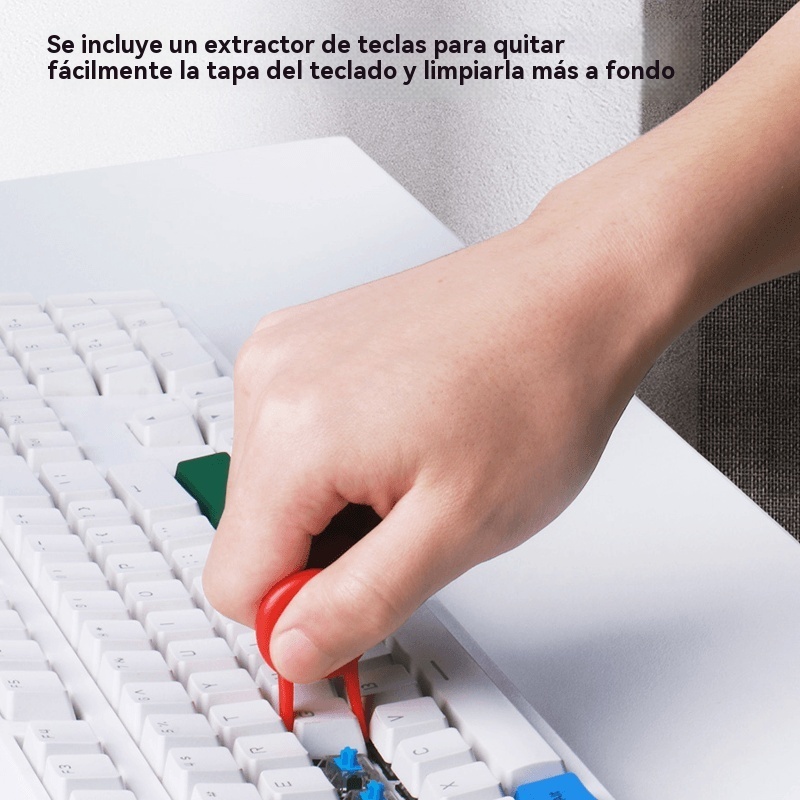 Cepillo suave para limpieza de teclado 5 en 1