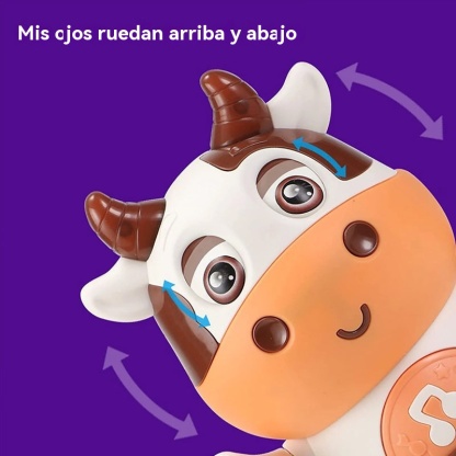 Juguetes musicales de vaca bebé