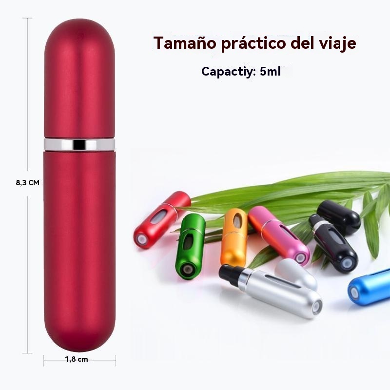 Atomizador de perfume de viaje recargable
