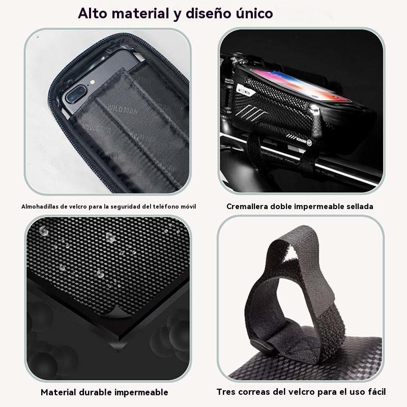 Bolsa impermeable para bicicleta