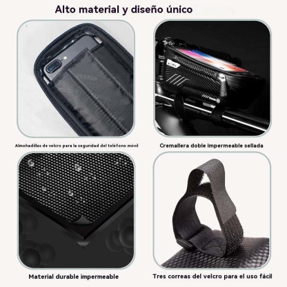 Bolsa impermeable para bicicleta