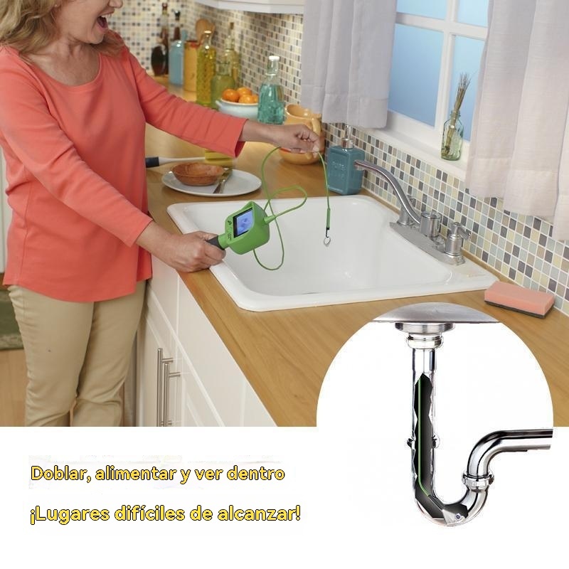 Cámara con microcable HD resistente al agua
