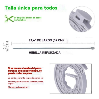 Collar antipulgas y garrapatas Pro Guard para perros