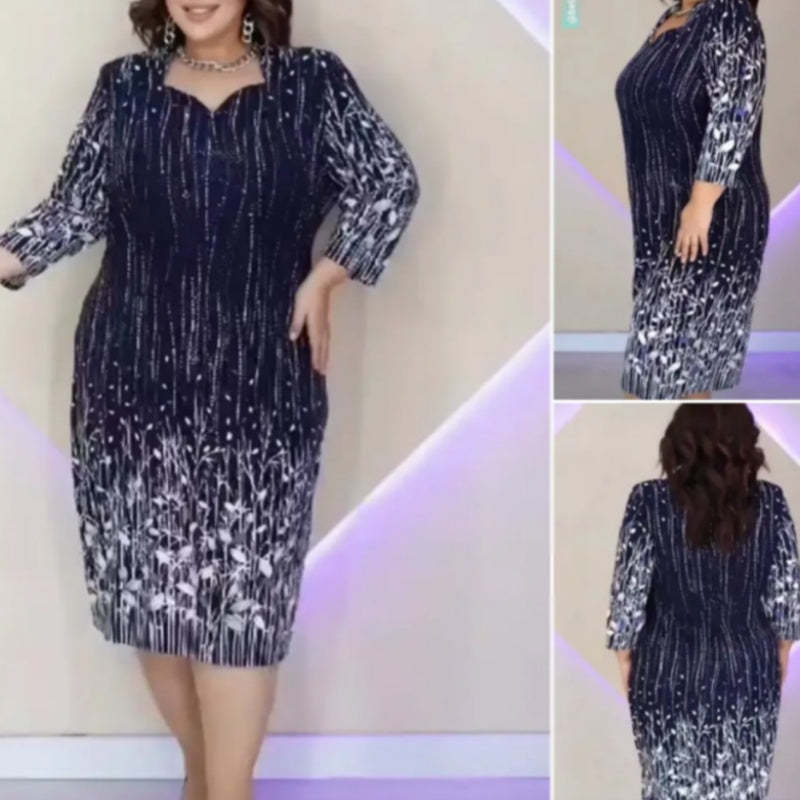 【S-4XL】🌿 Elegante abito a maniche lunghe da donna