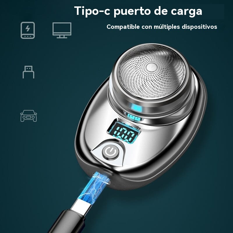 Mini afeitadora eléctrica