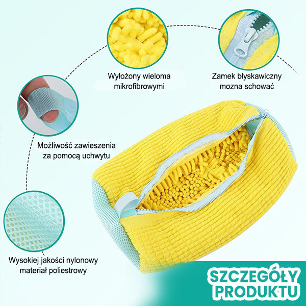 Worek z mikrofibry do prania butów | SHOEPURE