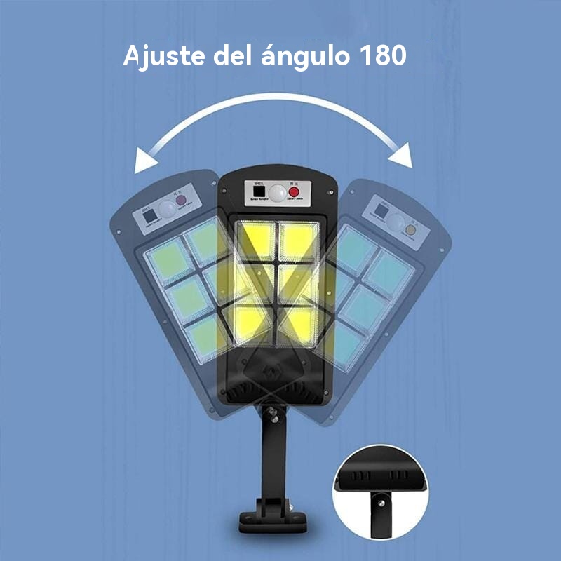Lámpara LED solar para exteriores