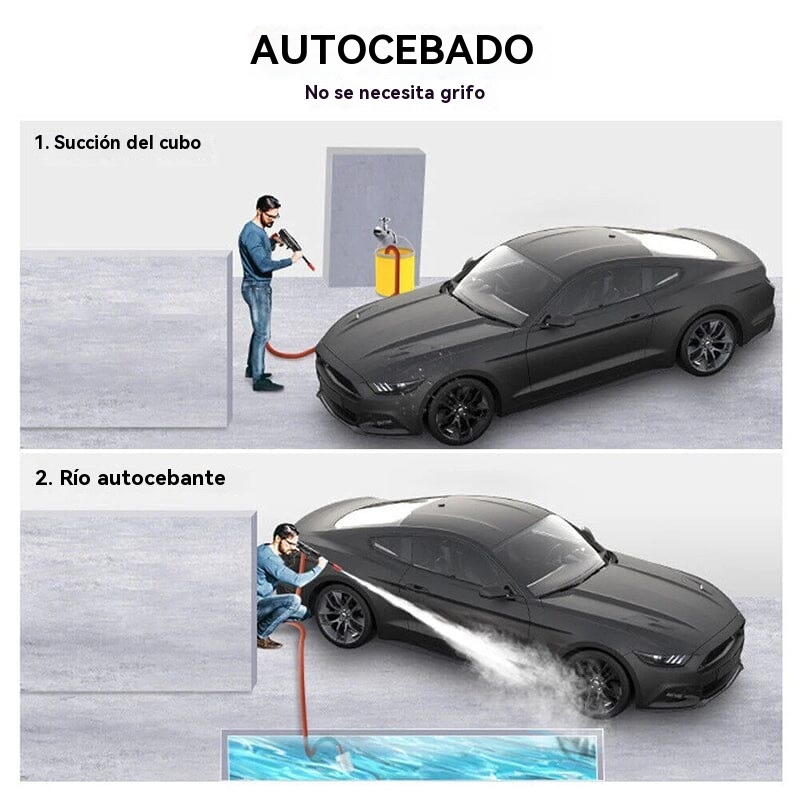 Cordless Portable High Pressure Spray Water Gun