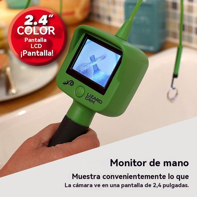 Cámara con microcable HD resistente al agua