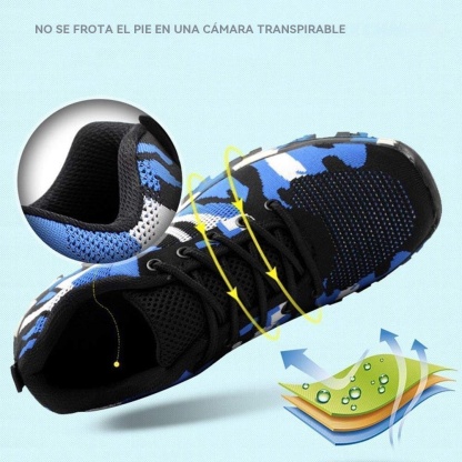 Zapatos de seguridad laboral con puntera de acero, 1 par
