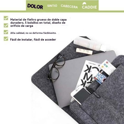 Bolsa de almacenamiento de fieltro para sofá cama