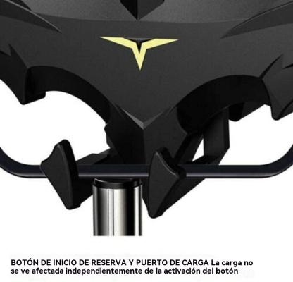 Soporte para teléfono de coche con alas de murciélago