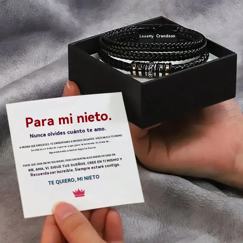 ❤️ 🎁Pulsera Para Mi Hijo Te Amo Por Siempre