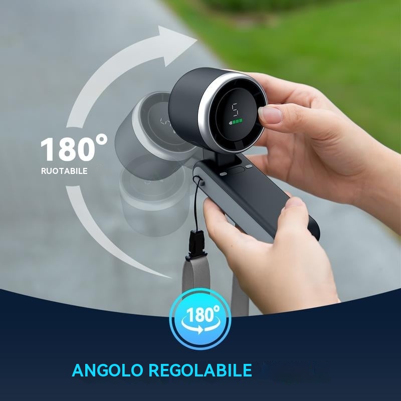 ☀️Summer Outdoor Essentials - Sconto del 49% - Ventilatore turbo portatile