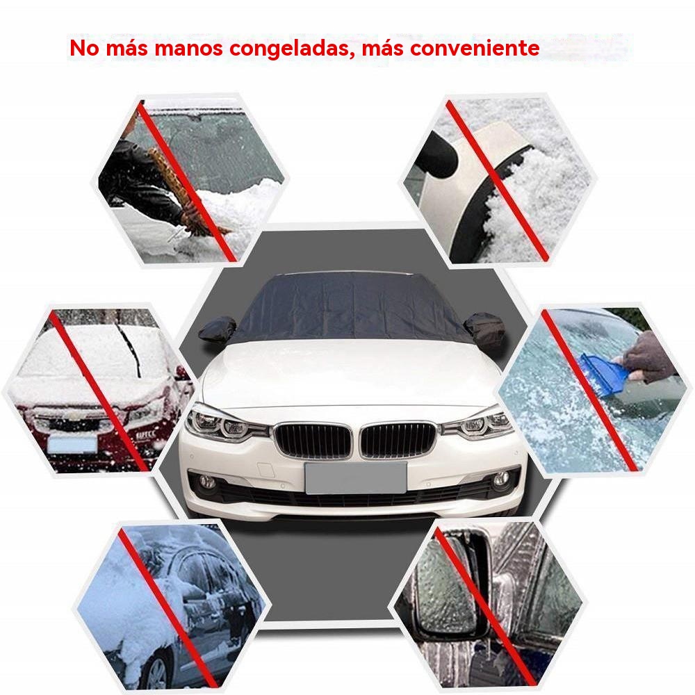 Cubierta magnética para parabrisas de coche