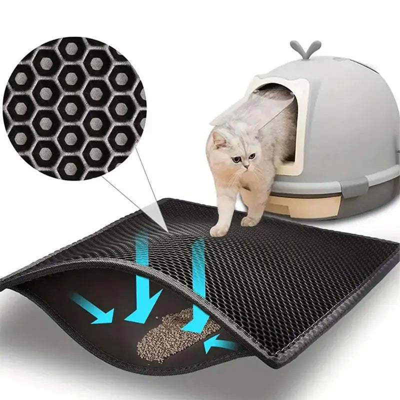 Tappetino per lettiera PawClean™: intelligente, pulito e confortevole 🐾✨