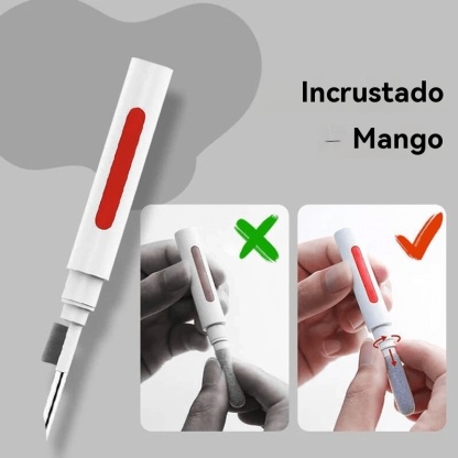 Cepillo suave para limpieza de teclado 5 en 1