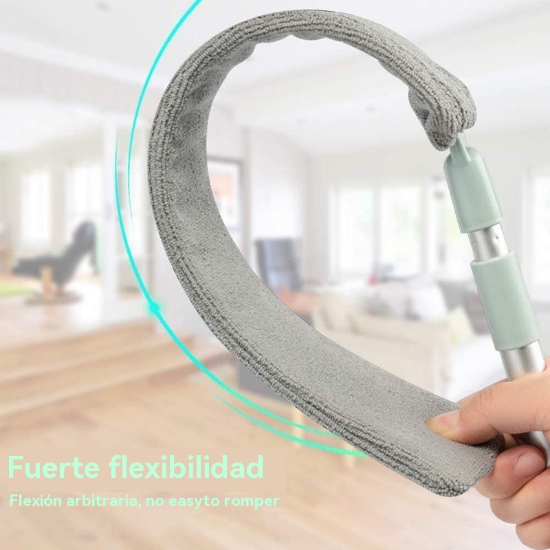 Artefacto retráctil para limpieza de espacios