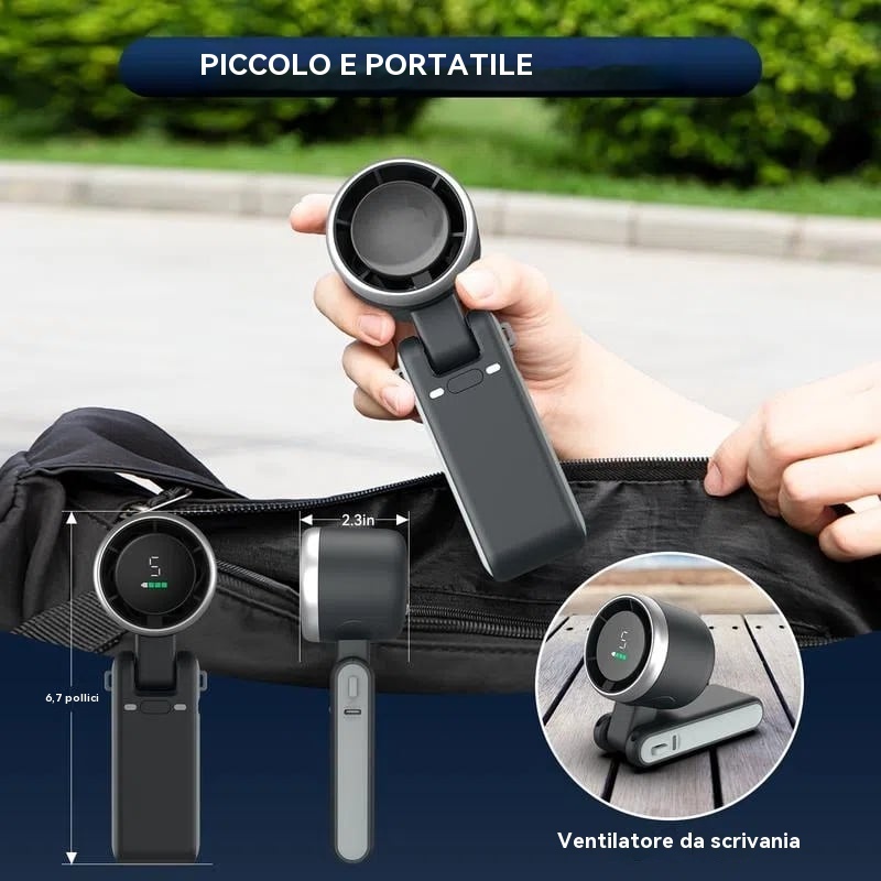 ☀️Summer Outdoor Essentials - Sconto del 49% - Ventilatore turbo portatile