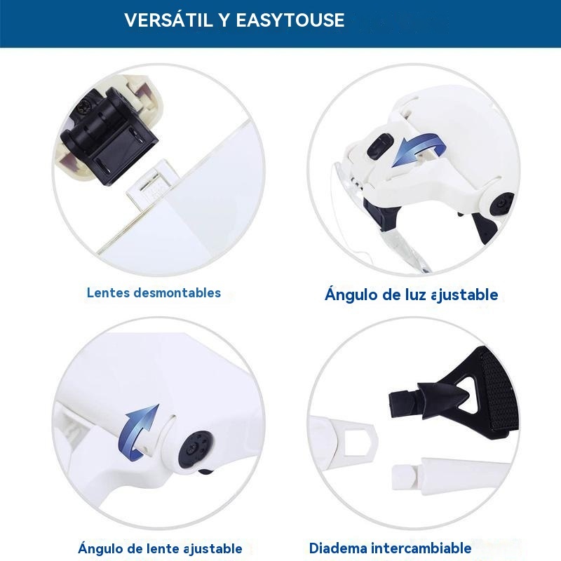 Lupa LED de trabajo