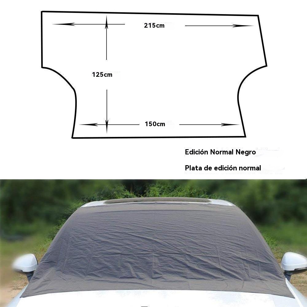 Cubierta magnética para parabrisas de coche