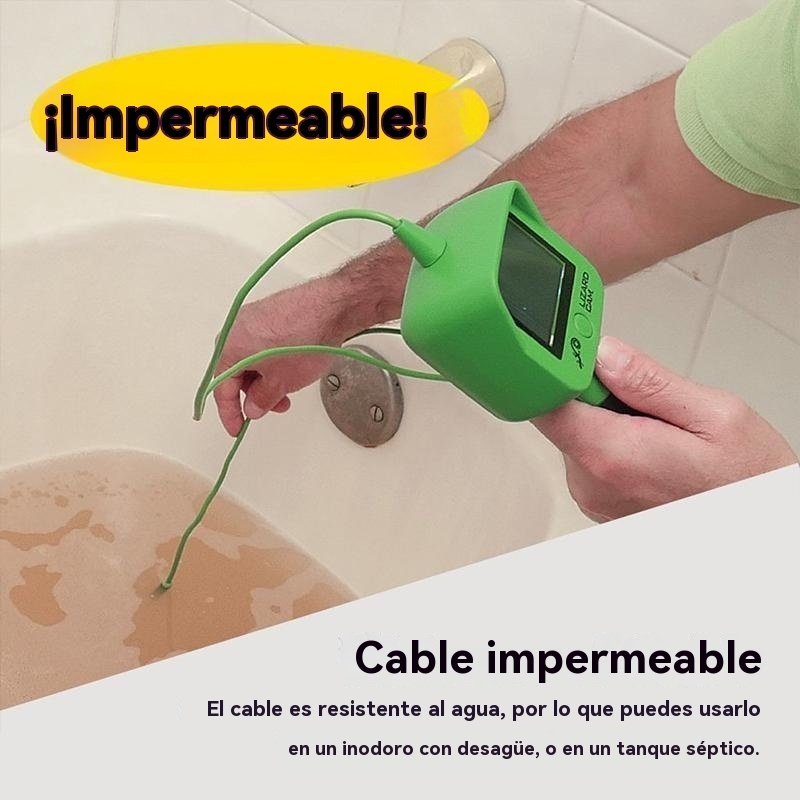 Cámara con microcable HD resistente al agua