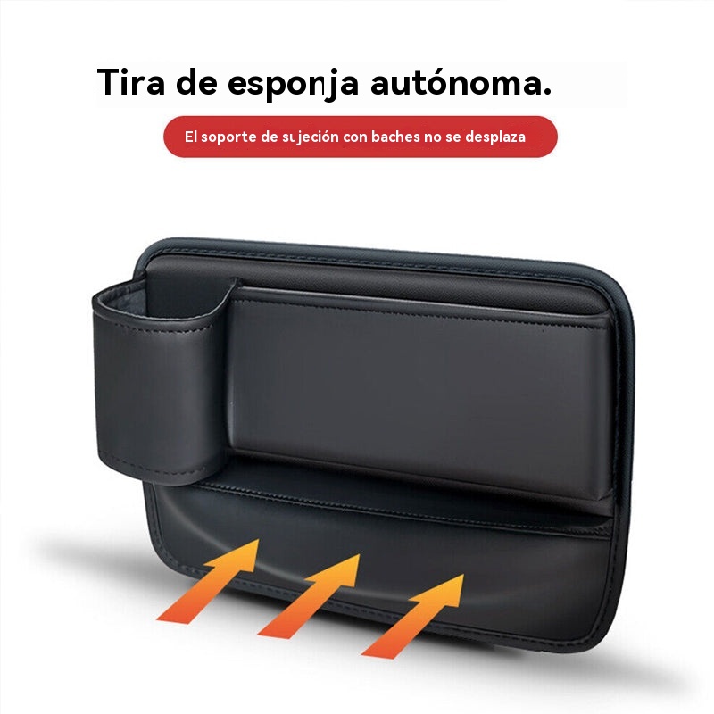 Cajas de almacenamiento para el espacio entre asientos