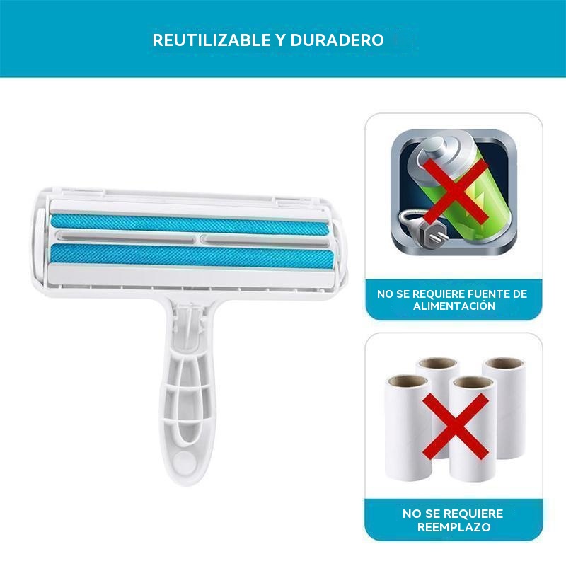Eliminador de pelos perfecto para mascotas