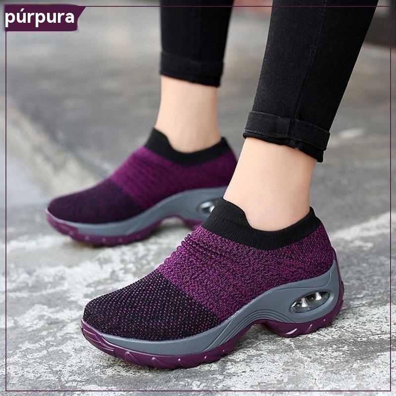 Zapatos para exteriores con colchón de aire transpirable