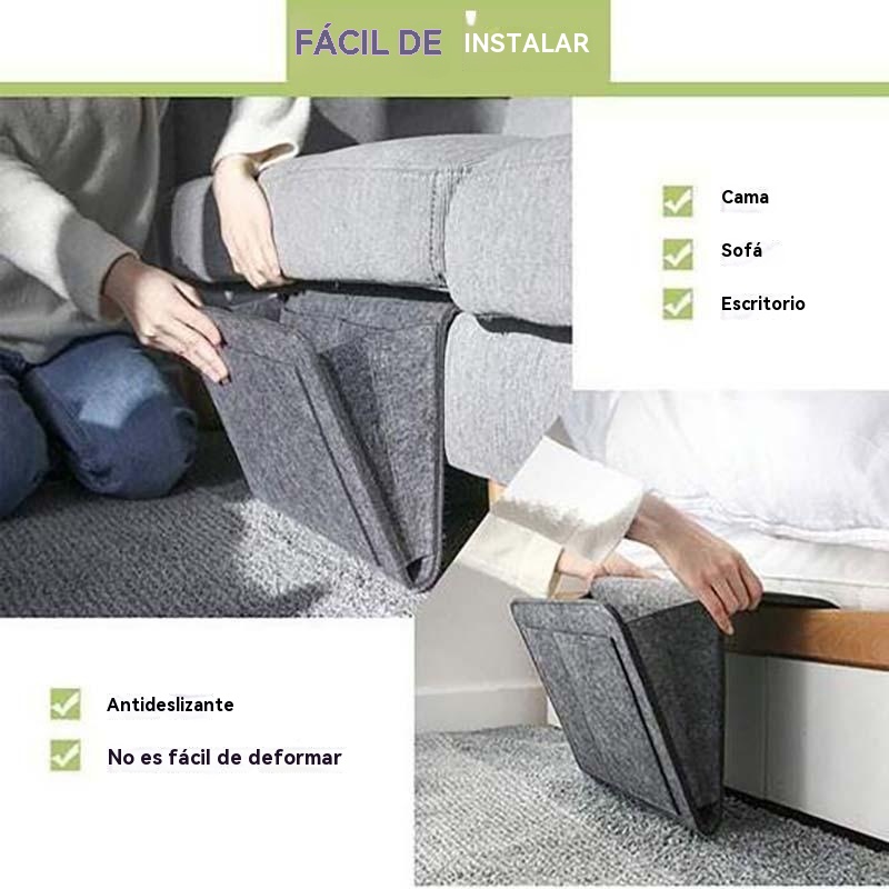 Bolsa de almacenamiento de fieltro para sofá cama