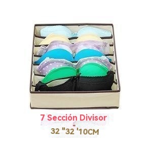 Organizador de ropa interior plegable para armario (4 piezas/1 juego)