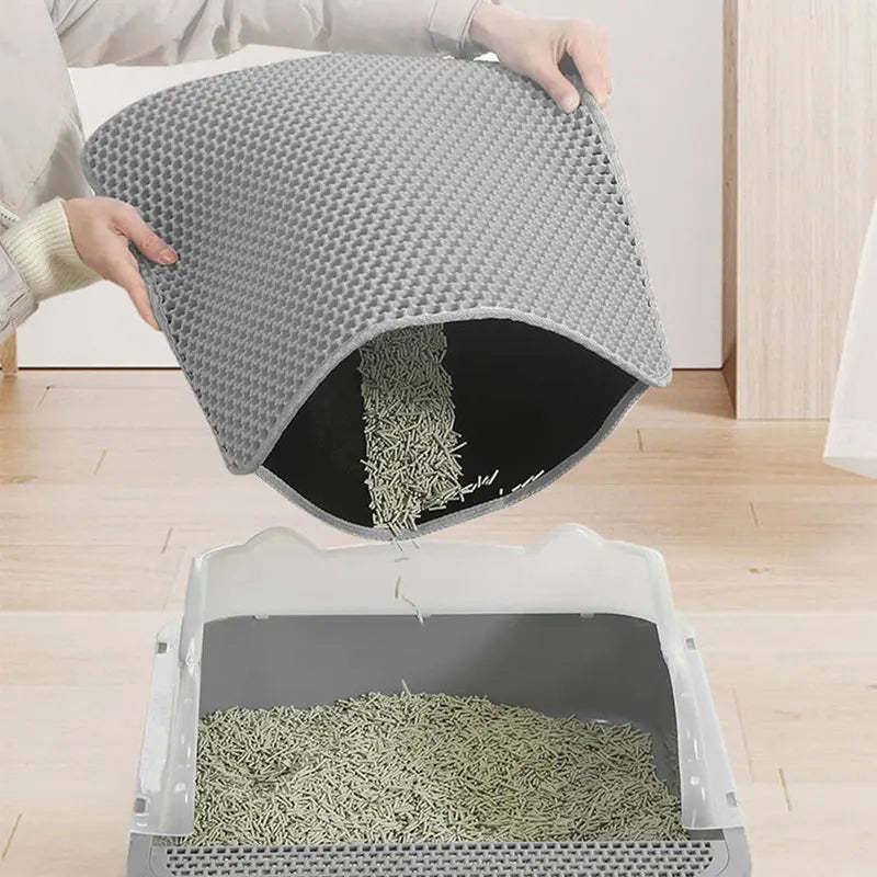 Tappetino per lettiera PawClean™: intelligente, pulito e confortevole 🐾✨