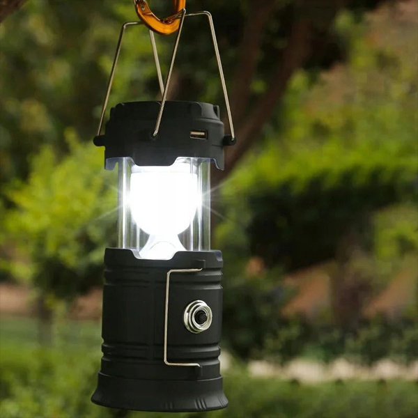  Solarna Lampa Kempingowa + Latarka | CAMPGLO