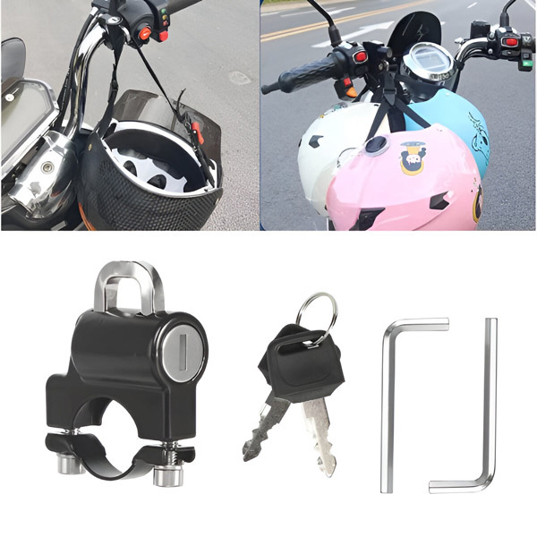 Blokada kasku, która zapobiega kradzieży | MOTOLOCKA