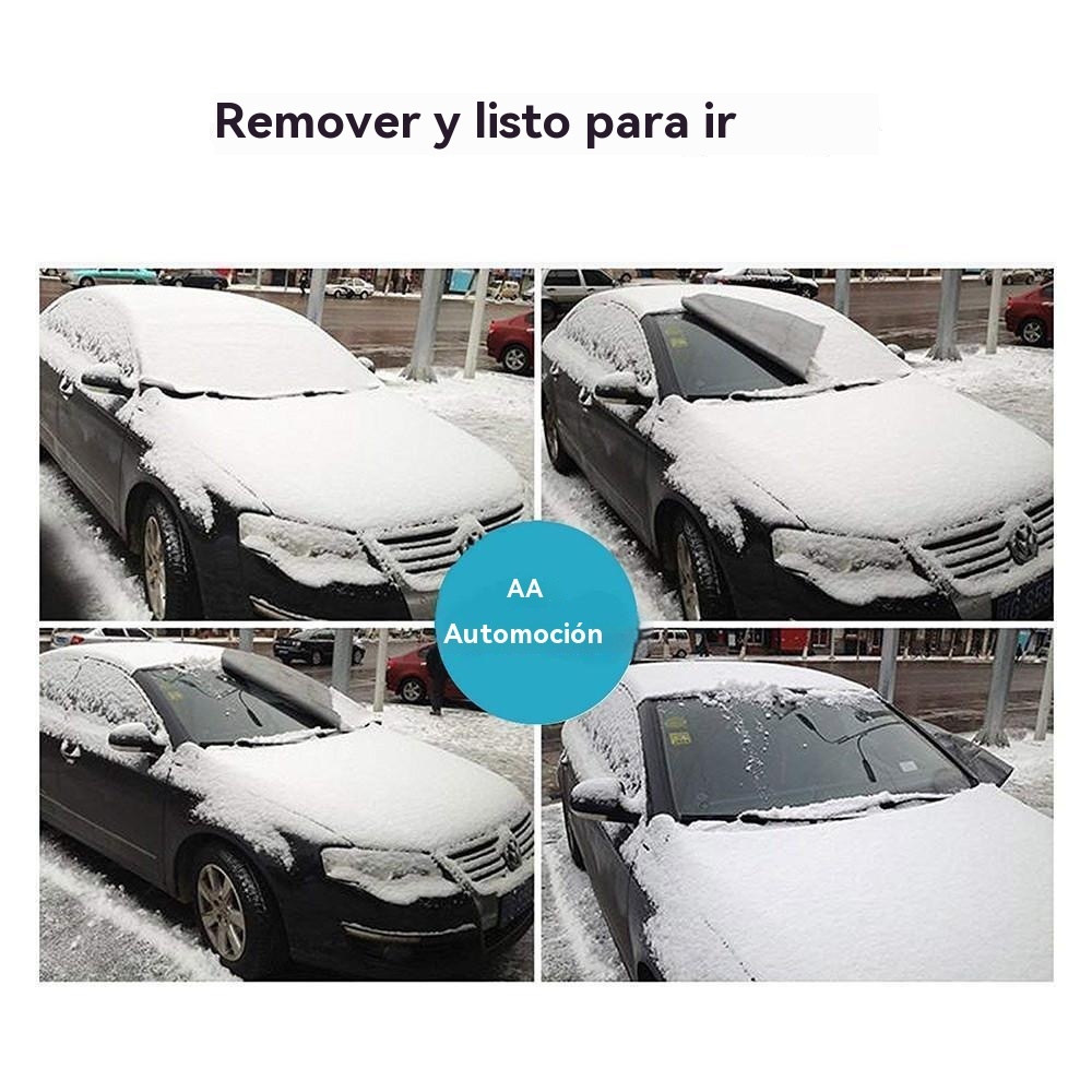Cubierta magnética para parabrisas de coche