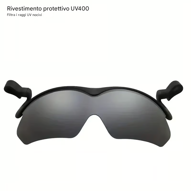Occhiali da sole con clip, occhiali da pesca