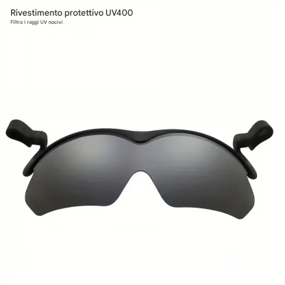 Occhiali da sole con clip, occhiali da pesca