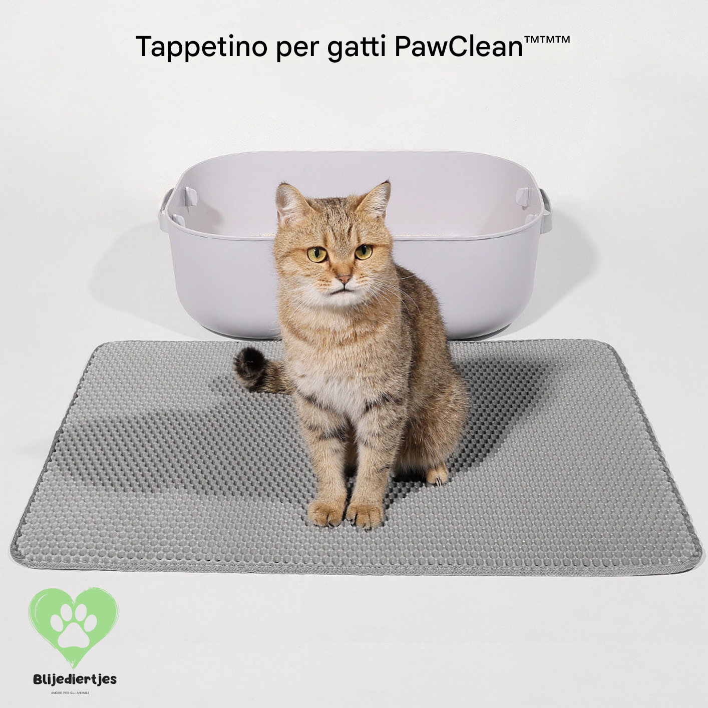 Tappetino per lettiera PawClean™: intelligente, pulito e confortevole 🐾✨