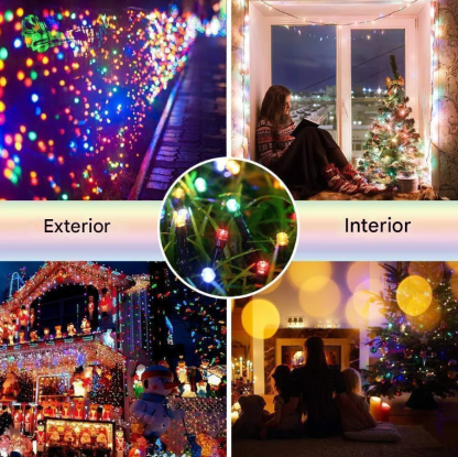 Luces de hadas LED con energía solar