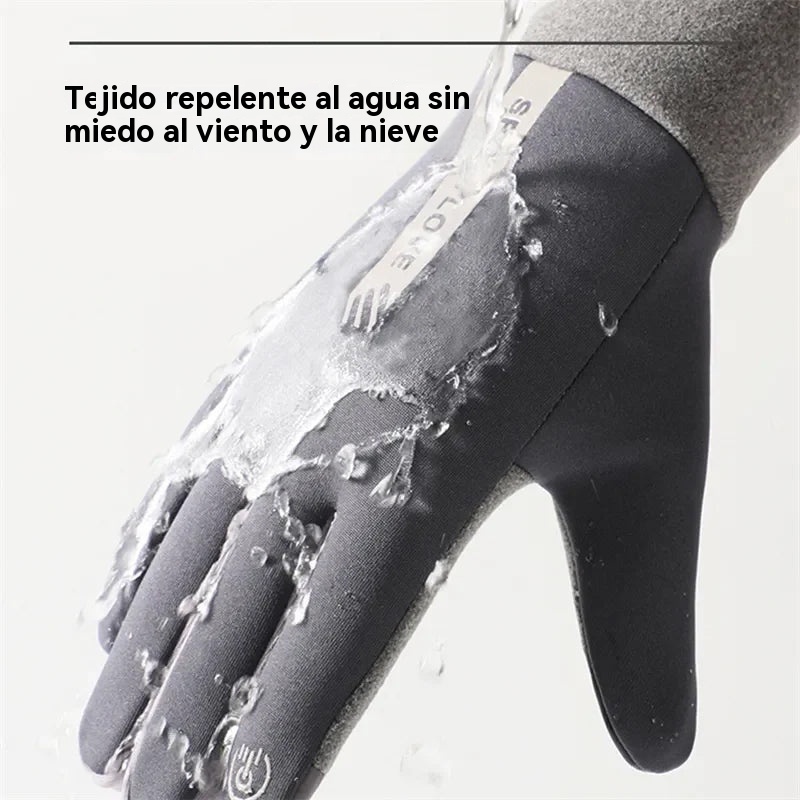 Waterproof Finger Touch Screen Non-Slip Cold Resistant Gloves
