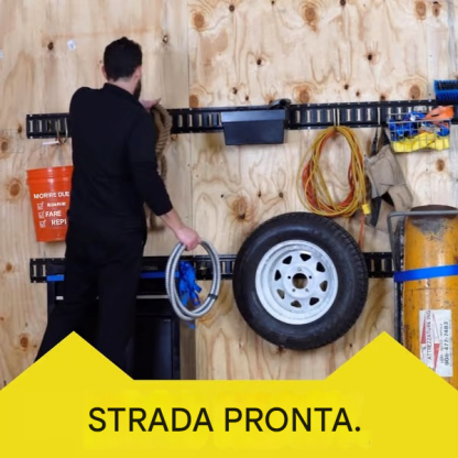 🔥 Cinghia a cricchetto retrattile per auto con kit di supporto per binario