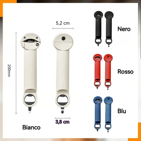Apriscatole magnetico multifunzionale