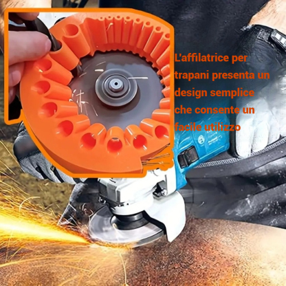 Affilatrice per punte da trapano - per punte da trapano da 2 a 13 mm